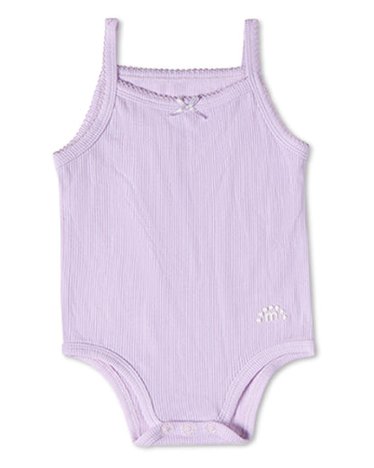3 Pack Baby Mini-Ribbed Stretch Modal Solid-Color Bodysuits
