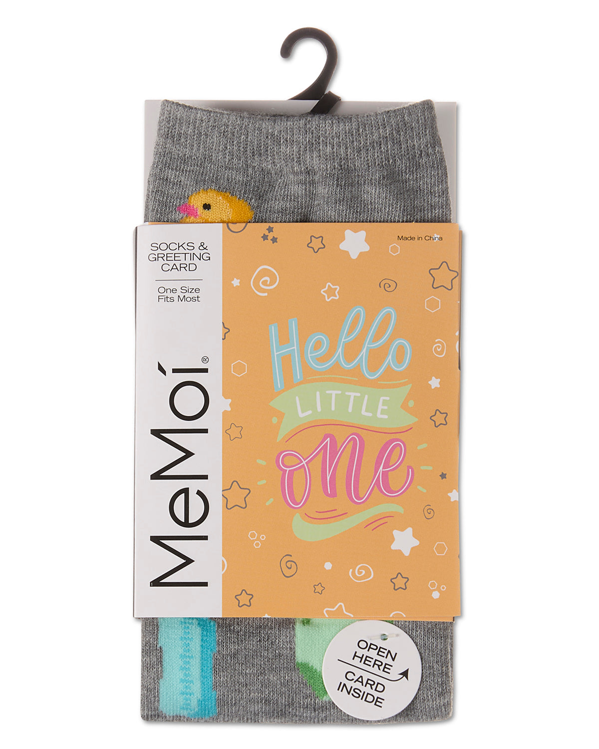 Mama In the Making Greeting Card Socks : Color: Med Gray Heather