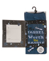 The Tassel Was Worth The Hassle Greeting Card Socks : Color: Blue Nights
