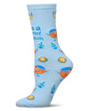 Women's "Have A Jammin' Chanukah" Greeting Card Novelty Crew Socks