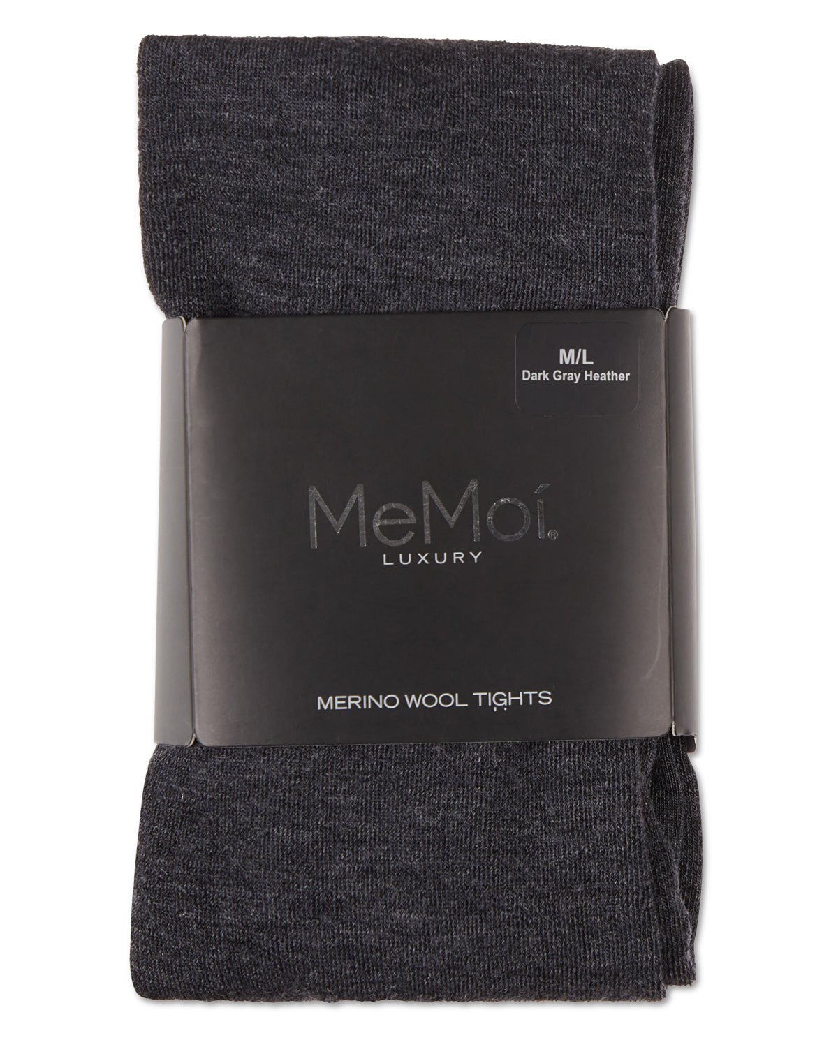 Women's Merino Wool Solid Knit Tights : Color: Black