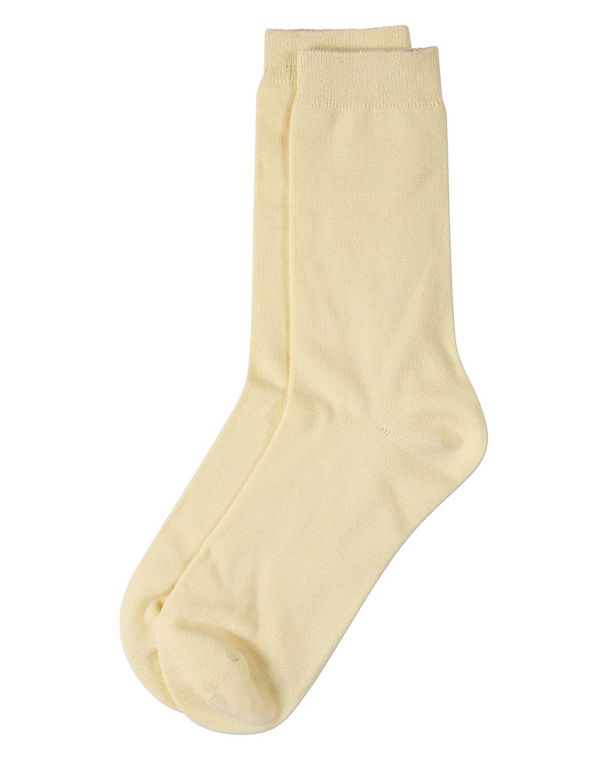 Women's Flat-Knit Bamboo Blend Crew Socks