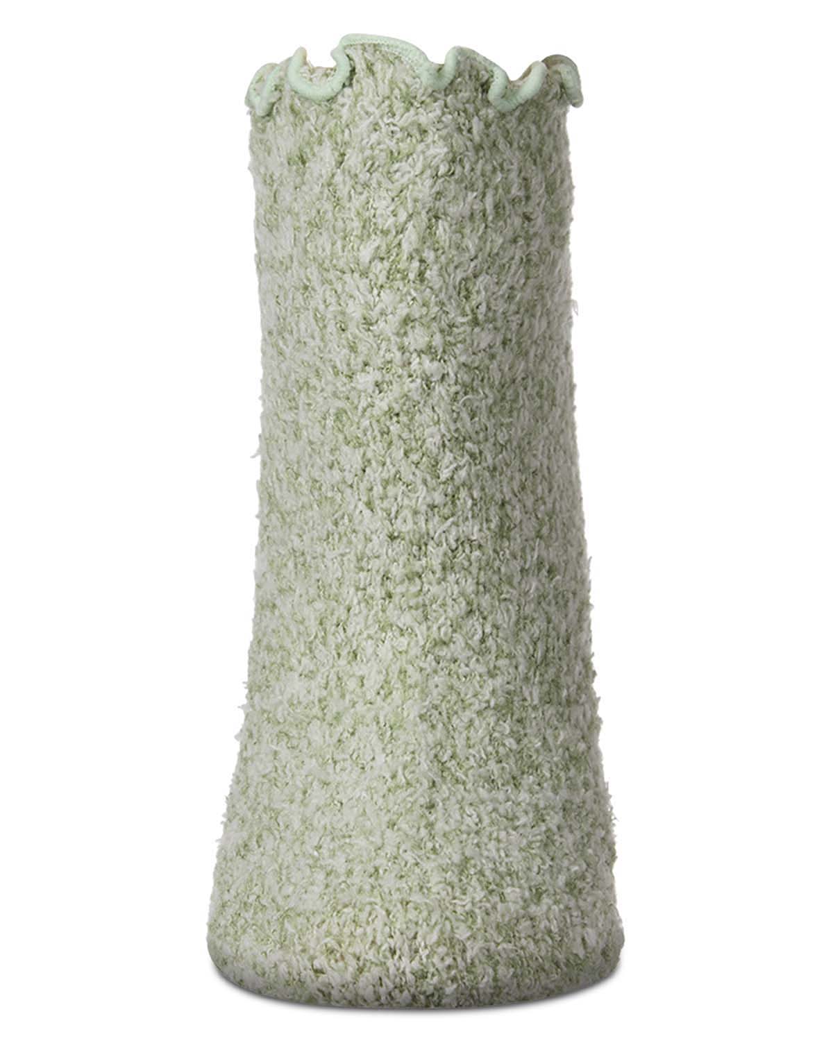 Women's Marshmallow Scalloped-Edge Ultra-Plush Low Cut Sock