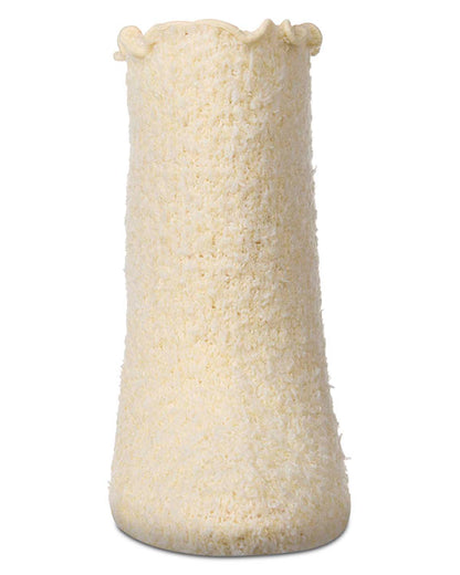 Women's Marshmallow Scalloped-Edge Ultra-Plush Low Cut Sock