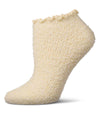 Women's Marshmallow Scalloped-Edge Ultra-Plush Low Cut Sock
