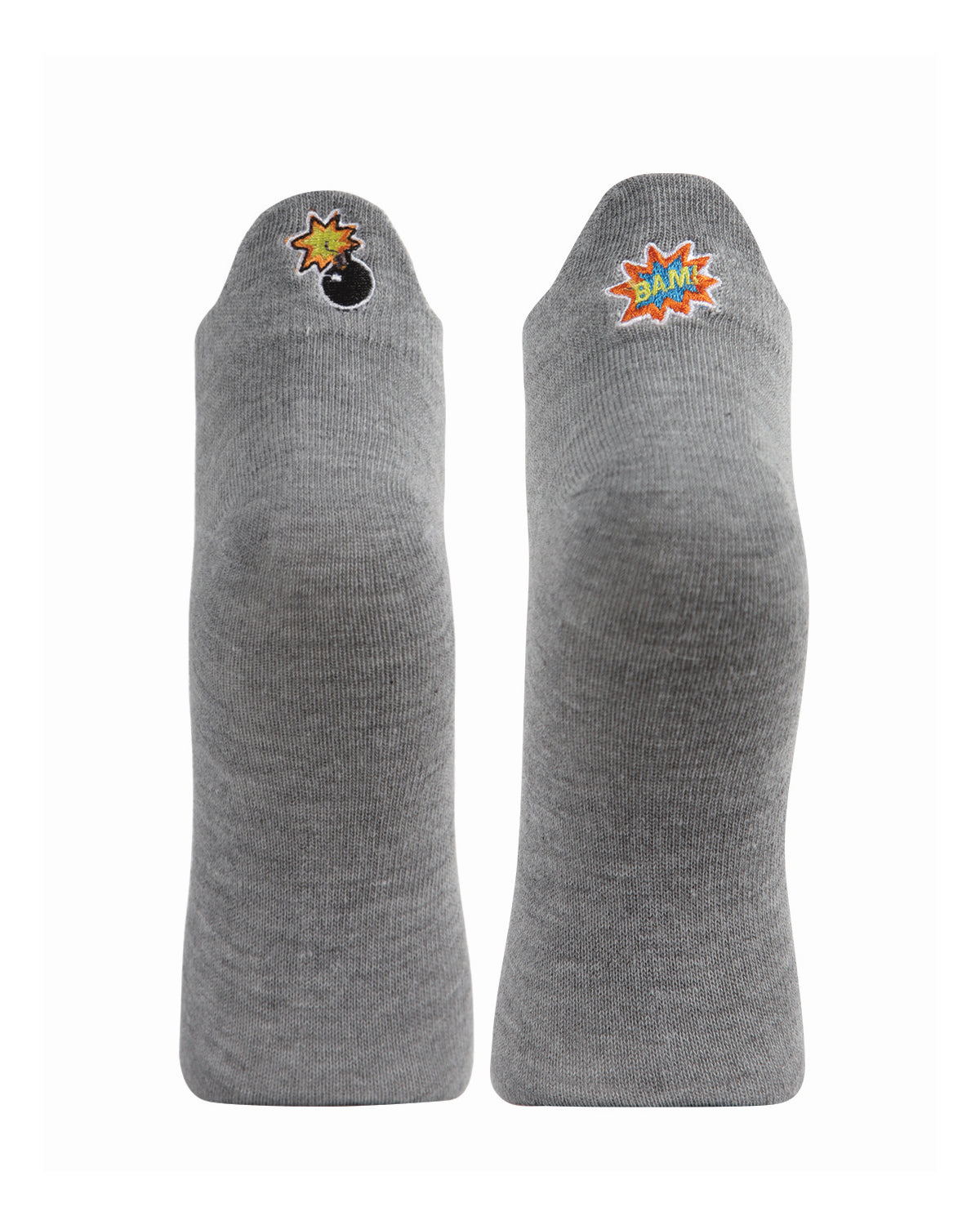 Women's Bombs Away Low-Cut Tab Socks : Color: Medium Gray Heather