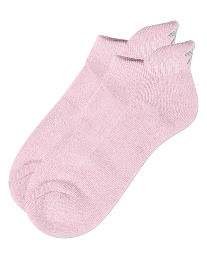 Women's Turtle-Embroidered Half-Cushioned Low Cut Sock