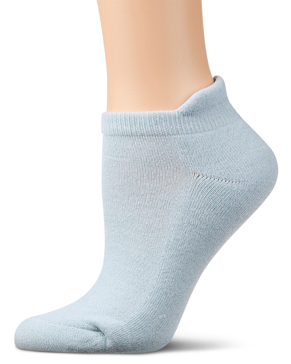 Women's Flamingo-Embroidered Half-Cushioned Low Cut Sock