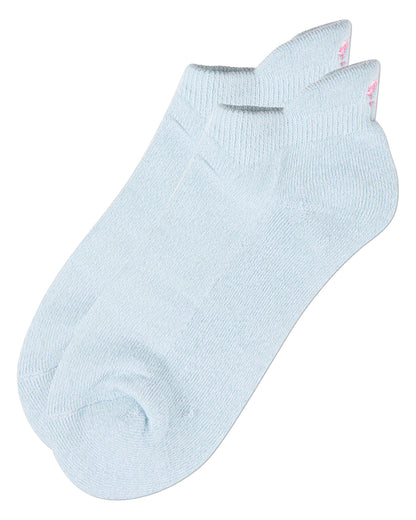 Women's Flamingo-Embroidered Half-Cushioned Low Cut Sock