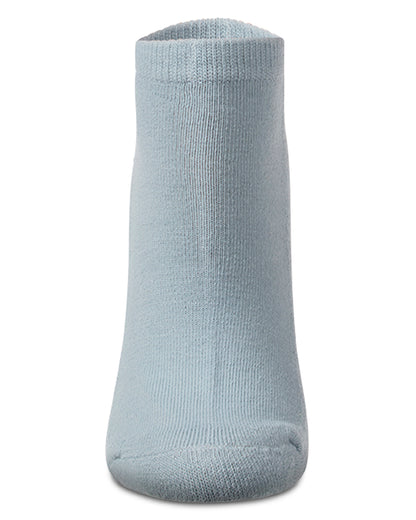 Women's Sailboat-Embroidered Half-Cushioned Low Cut Sock