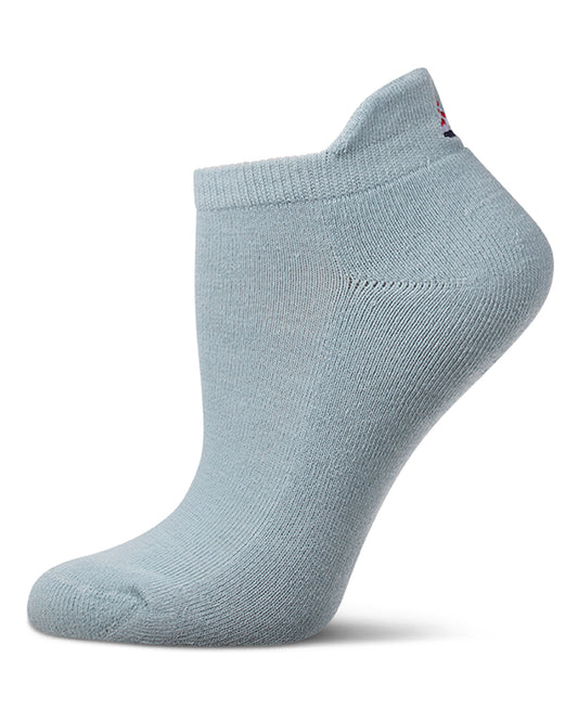 Women's Sailboat-Embroidered Half-Cushioned Low Cut Sock