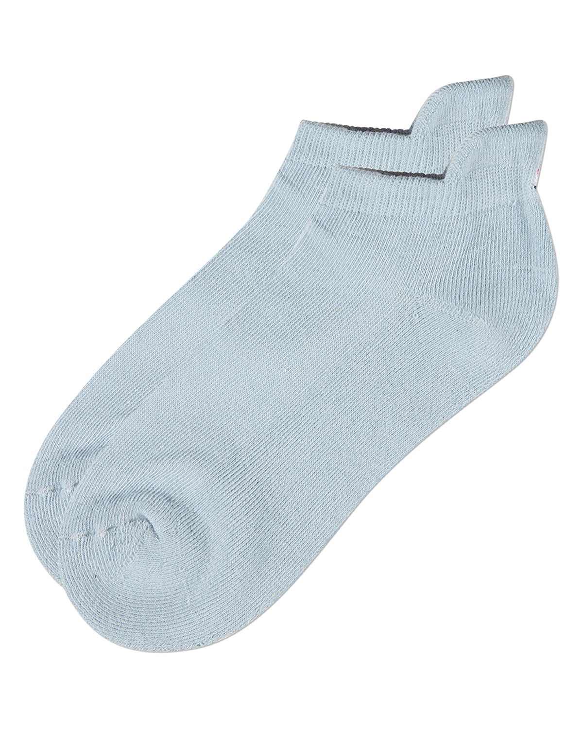 Women's Sailboat-Embroidered Half-Cushioned Low Cut Sock