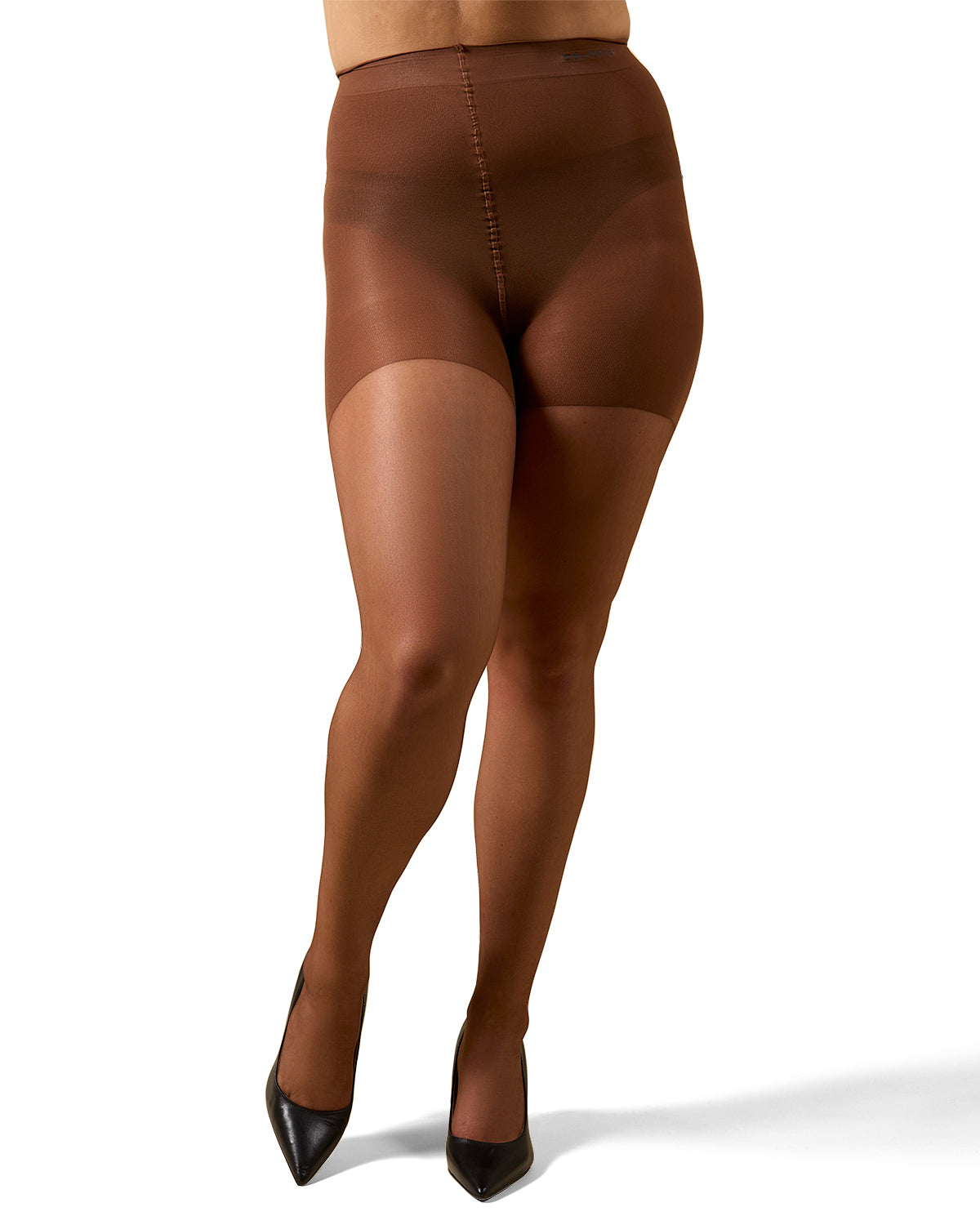 Ultra Sheer Control Top Pantyhose : Color: French Coffee
