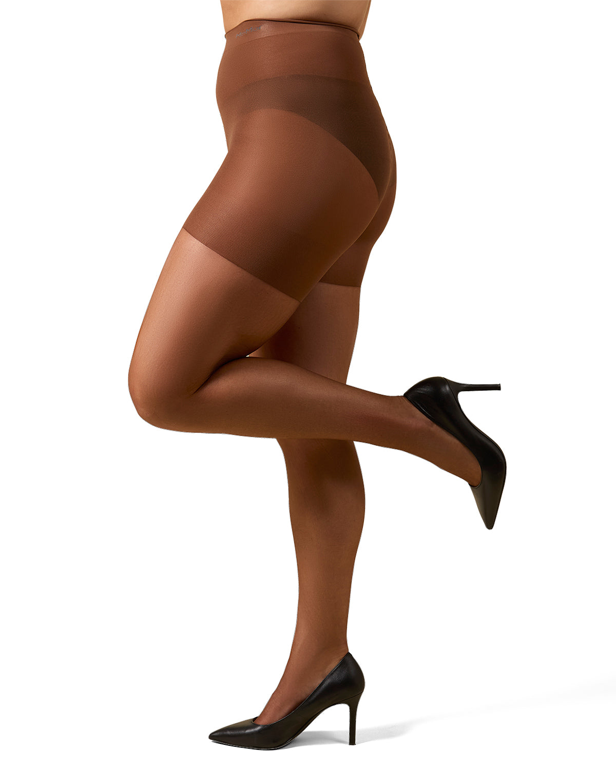 Ultra Sheer Control Top Pantyhose : Color: French Coffee