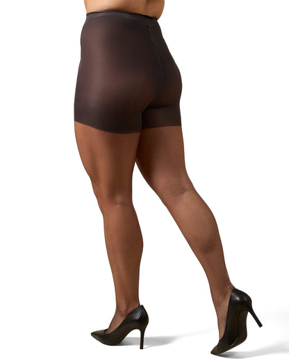 Ultra Sheer Control Top Pantyhose : Color: Off Black