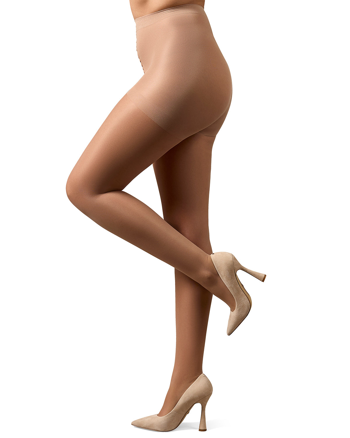 Women's Crystal Sheer Control Top Pantyhose : Color: Nude