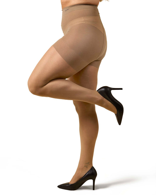Women's Curvy All Day Sheer Control Top Pantyhose