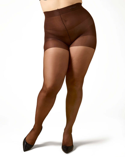Women's Curvy All Day Sheer Control Top Pantyhose