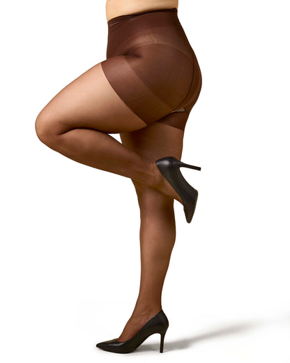 Women's Curvy All Day Sheer Control Top Pantyhose