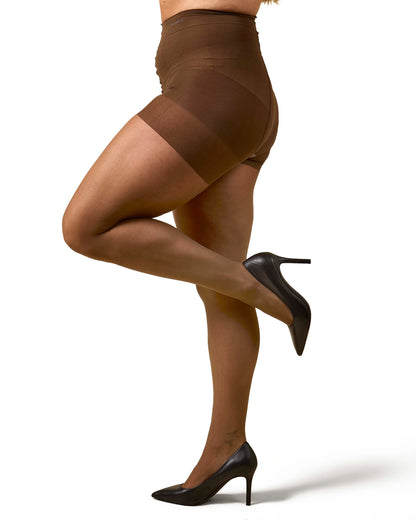 Women's Curvy All Day Sheer Control Top Pantyhose