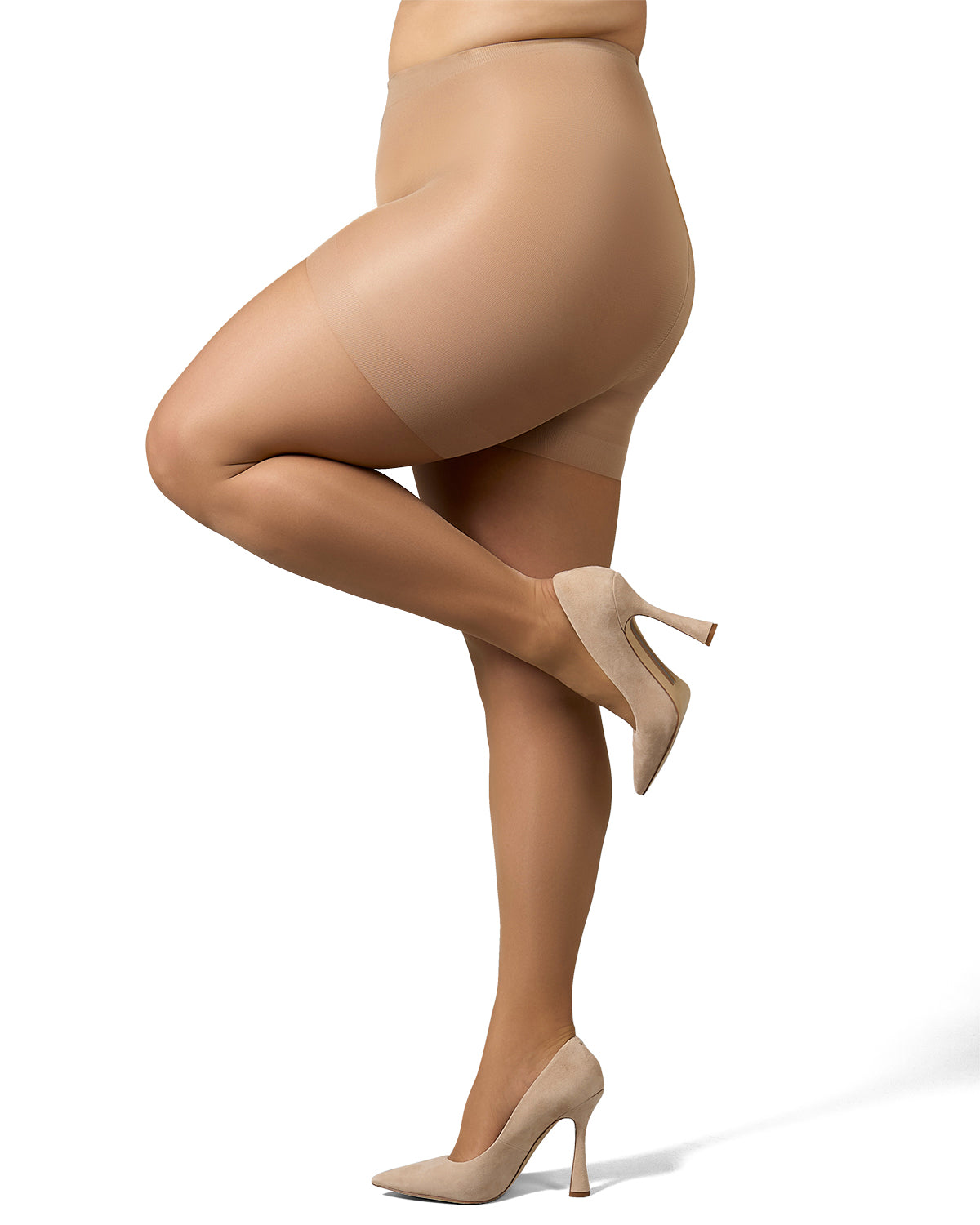 Energizing Light Support Control Top Pantyhose : Color: Honey