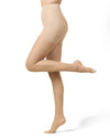 Energizing Light Support Control Top Pantyhose : Color: Nude