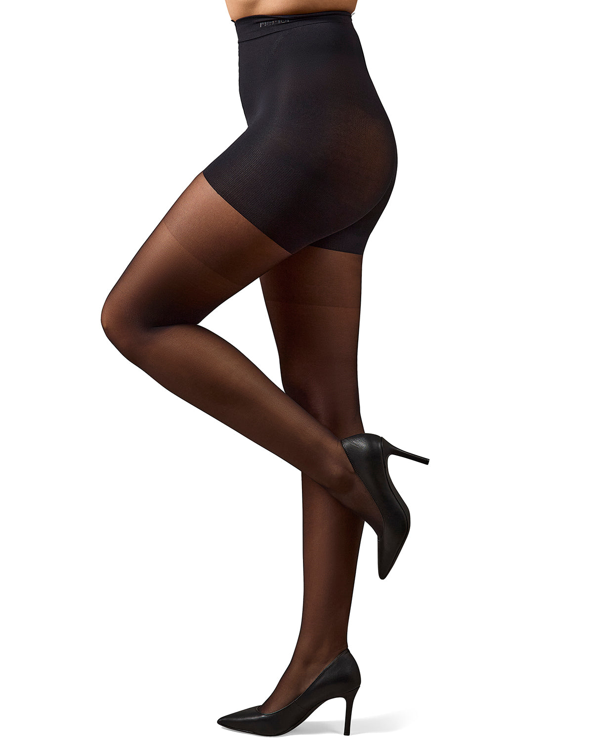 BodySmootHers Super Shaper Sheer Tights : Color: Black