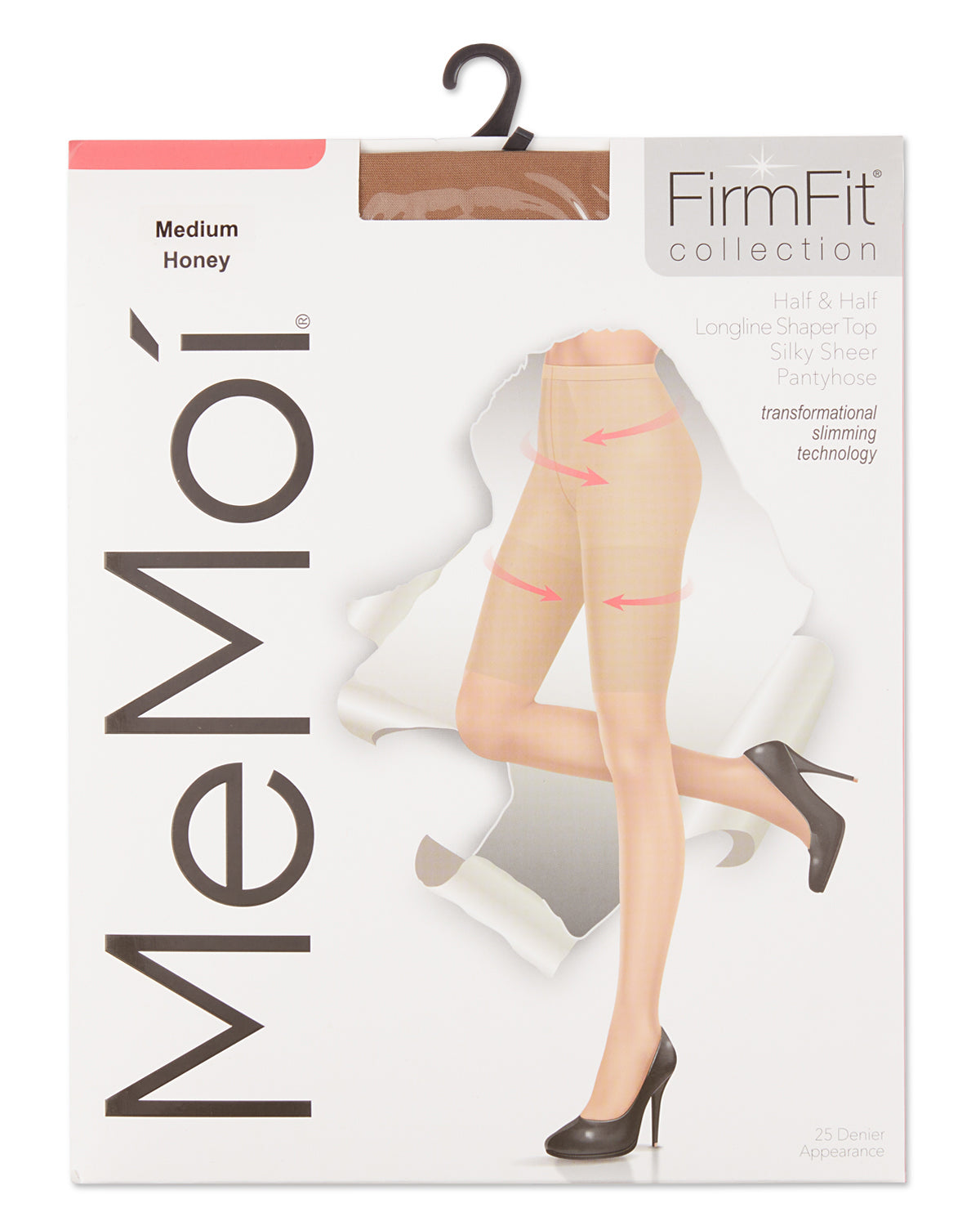 Half & Half Silky Sheer Pantyhose : Color: Honey