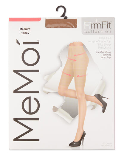 Half & Half Silky Sheer Pantyhose : Color: Honey