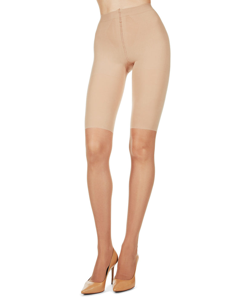 Women's Half & Half Light Support Leg Nylon Pantyhose