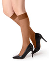 Women's Ultra-Sheer 15 Denier Knee High Hosiery Sock