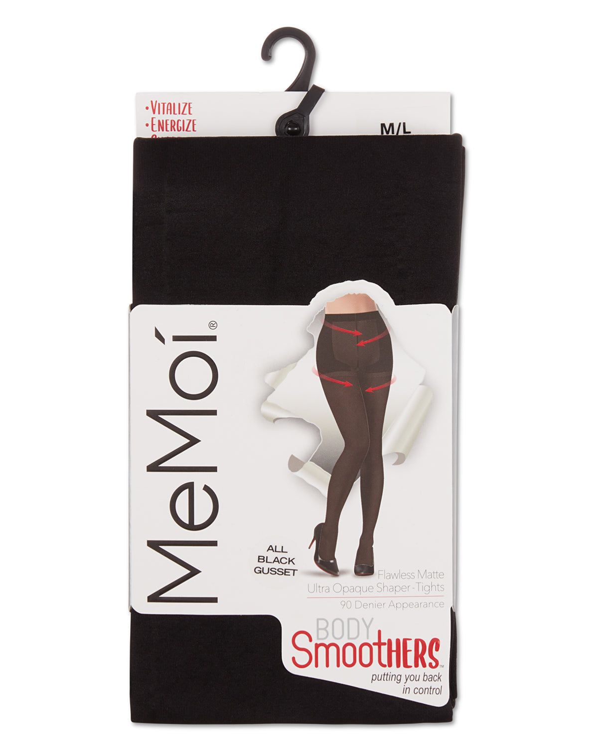 Women's BodySmootHers Flawless Matte Ultra Shaper Tights : Color: Black