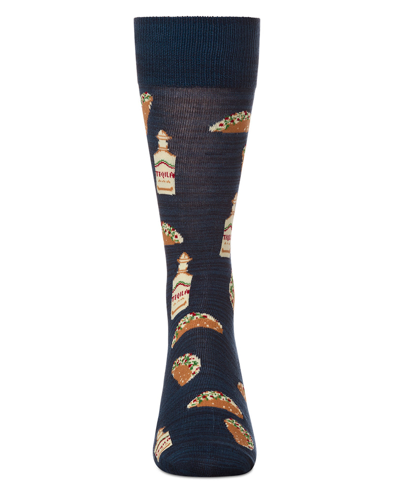 Taco Tuesday Bamboo Blend Novelty Socks