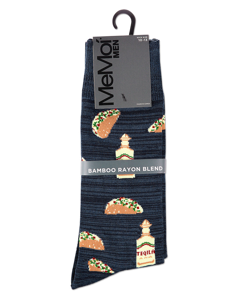 Taco Tuesday Bamboo Blend Novelty Socks