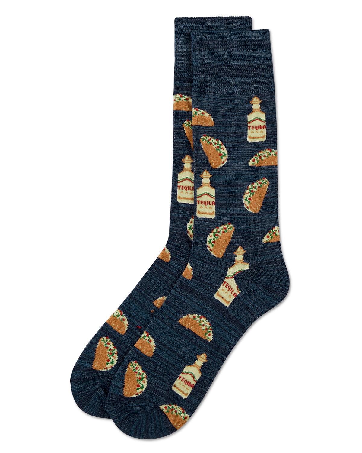 Taco Tuesday Bamboo Blend Novelty Socks : Color: Black