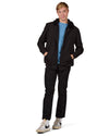 Zip-Up Rayon-Blend Hoodie with Faux Fur Lining - Introductory Special