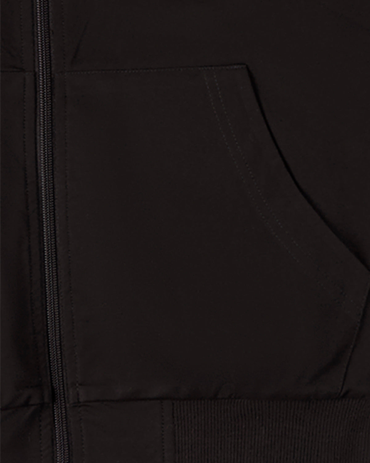 Men's Zip-Up Rayon Blend Hoodie with Faux Fur Lining -  Introductory Special