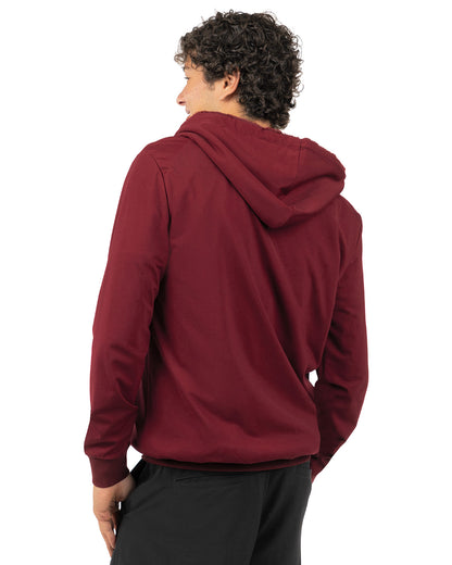 Zip-Up Rayon-Blend Hoodie with Faux Fur Lining - Introductory Special