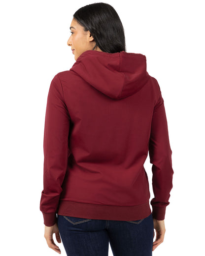 Zip-Up Rayon-Blend Hoodie with Faux Fur Lining - Introductory Special
