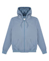 Men's Zip-Up Rayon Blend Hoodie with Faux Fur Lining -  Introductory Special