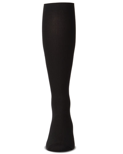 Men's Breathable & Soft Rib Socks : Color: Black