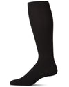 Men's Breathable & Soft Rib Socks : Color: Black