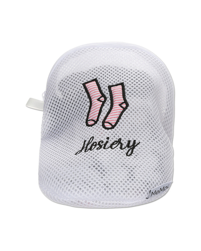 Hosiery Embroidered Mesh Wash Bag
