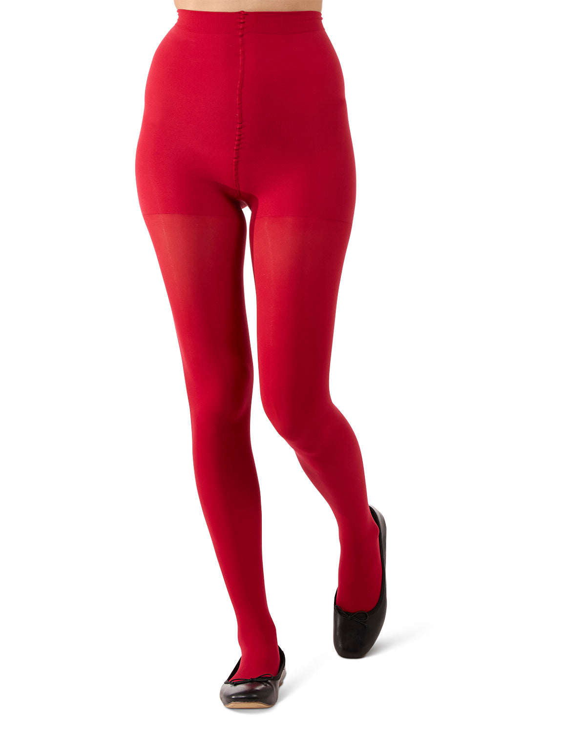 Women's Perfectly Opaque Control Top Tights : Color: Scooter