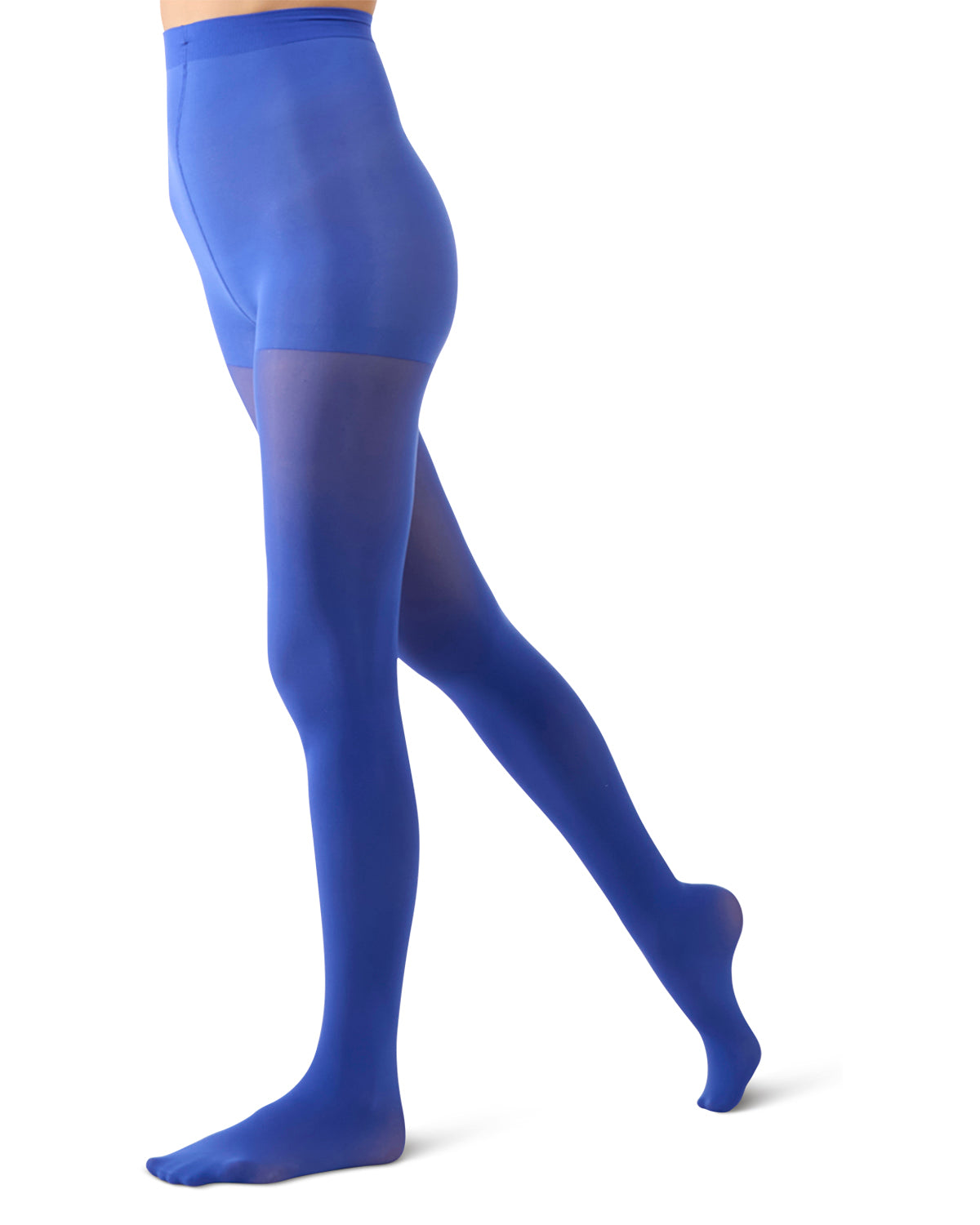 Women's Perfectly Opaque Control Top Tights : Color: Surf The Web