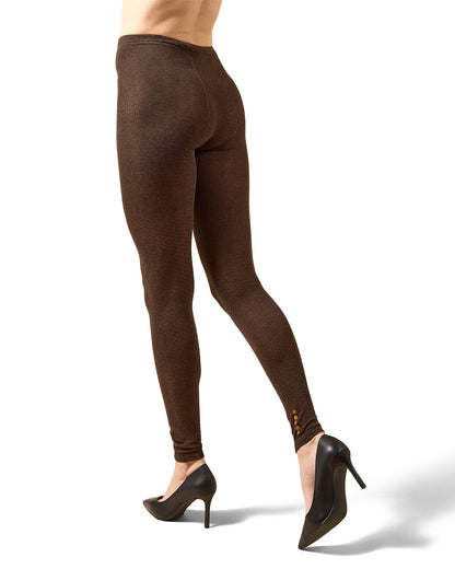 Sleek Footless Cotton Blend Sweater Tights