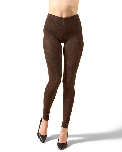 Sleek Footless Cotton Blend Sweater Tights