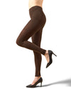 Sleek Footless Cotton Blend Sweater Tights