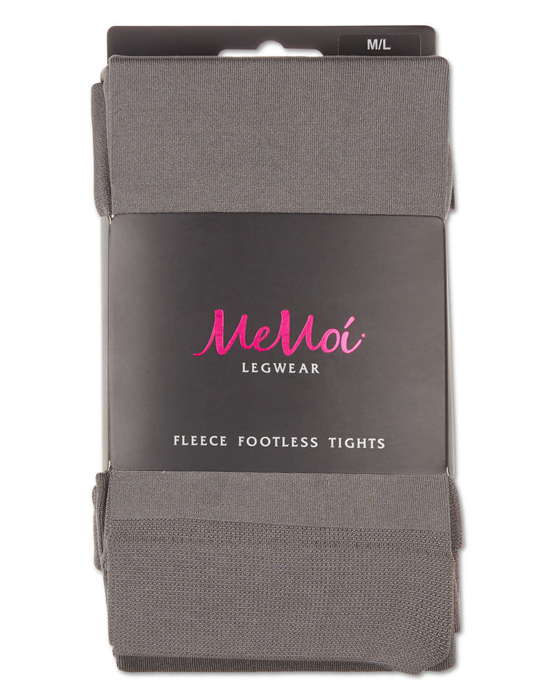 Memoi Fleece Lined Footless Tights MO-346 – From Head To Hose