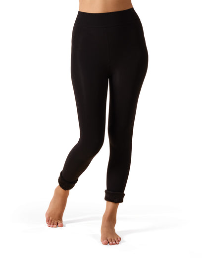 Women's Velvety Plush Velour Leggings